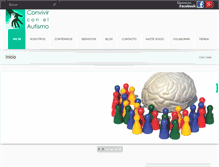 Tablet Screenshot of convivirconelautismo.com